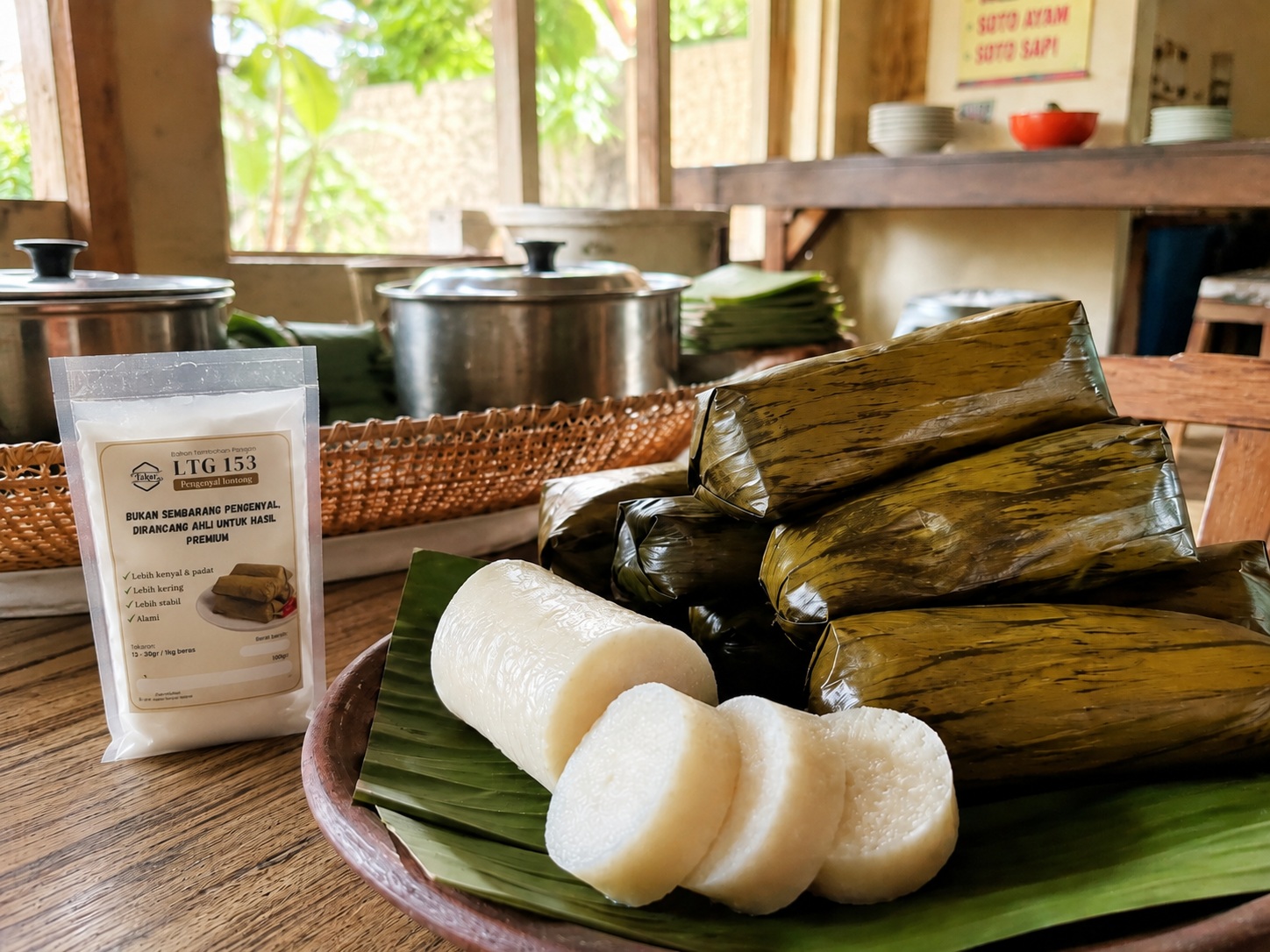 hasil Lontong yang diharapkan